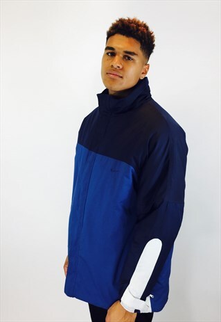 NIKE EMBROIDERED SWOOSH FLEECE LINED PUFFER COAT