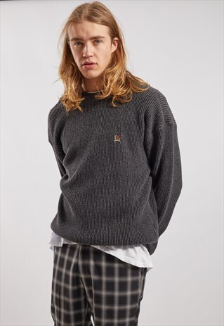 VINTAGE TOMMY HILFIGER RIBBED JUMPER