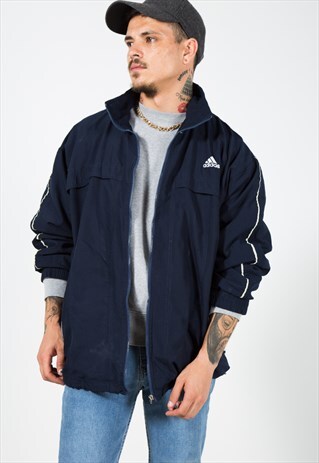 VINTAGE 80S ADIDAS SHELL SPORT JACKET / S1464