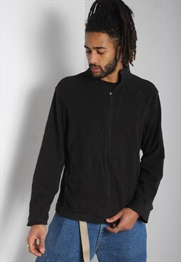 Vintage Starter Fleece Jacket Black
