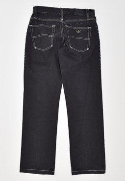 Vintage 90's Armani Jeans Straight Grey