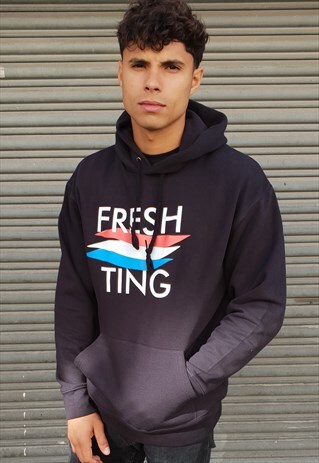 BLACK FRESH TING HOODIE