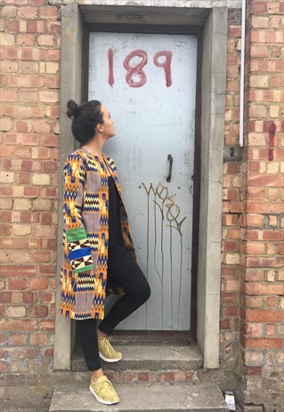 AFRICAN PRINT JACKET