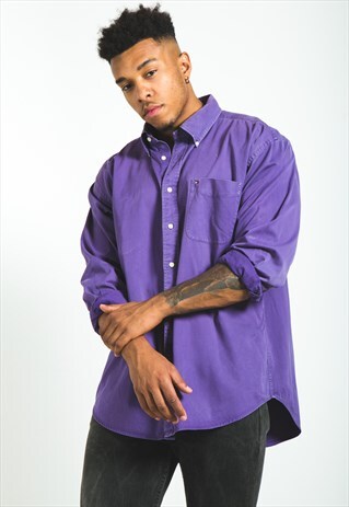 VINTAGE 80S TOMMY HILFIGER CLASSIC SHIRT / 1564