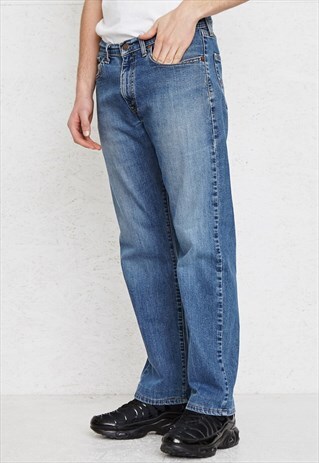 VINTAGE BLUE LEVI'S 751 FIT DENIM JEANS