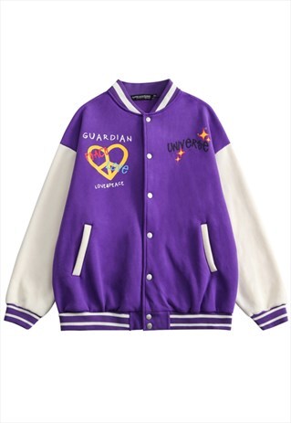KALODIS BACK LETTER PRINT CASUAL COAT