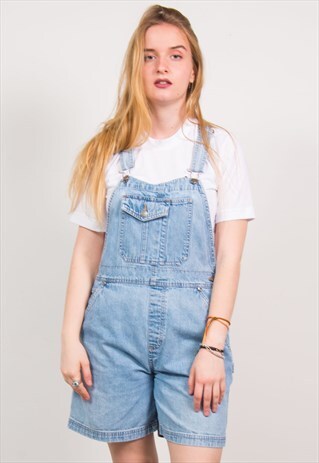 VINTAGE 90'S DENIM DUNGAREES
