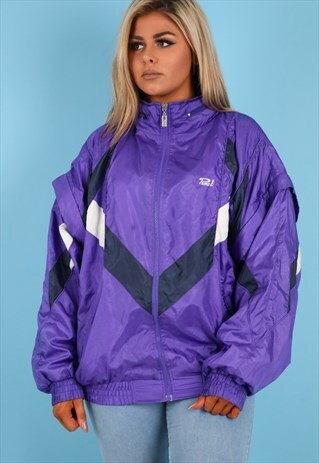 VINTAGE SHELL JACKET IN MULTI NJ482