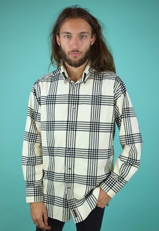 VINTAGE 90'S TOMMY HILFIGER CHECKED SHIRT