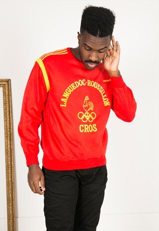 VINTAGE 90S ADIDAS SWEATSHIRT/ R0920