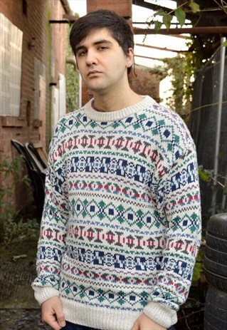 PATTERNED SWEATER