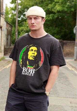 VINTAGE BOB MARLEY BAND ZION TSHIRT