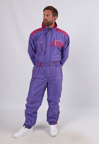 VINTAGE VOLKI FULL SKI SUIT UK S / M 38" (66W)