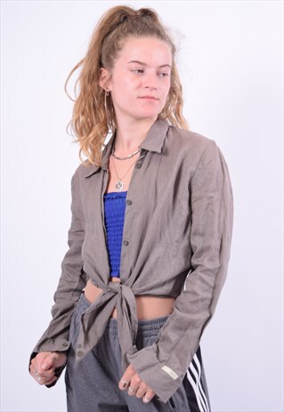 VINTAGE CALVIN KLEIN SHIRT KHAKI