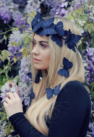 BUTTERFLY HEADPIECE