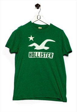 Vintage Hollister T-Shirt Logo Look Green
