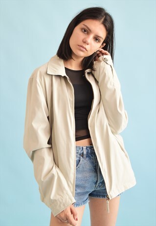 VINTAGE 90'S RETRO NEUTRAL DADS JACKET