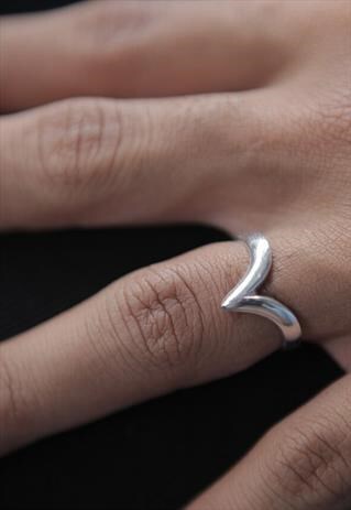 WOMENS SILVER RING FESTIVAL RING FESTIVAL FASHION MENS 1054