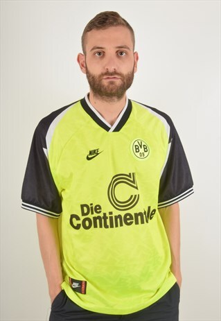 VINTAGE NIKE PREMIER FOOTBALL SHIRT / JERSEY BVB DORTMUND