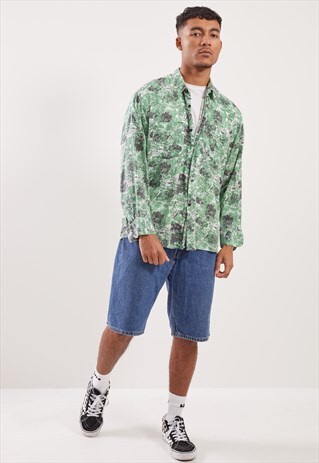 VINTAGE PATTERNED FESTIVAL LONG SLEEVE SHIRT