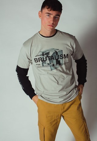 GREY GRAPHIC T-SHIRT