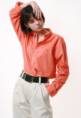 90S POLO RALPH LAUREN VINTAGE OLDSCHOOL SHIRT 17055
