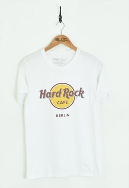 Vintage Hard Rock Cafe Berlin T-Shirt White XSmall
