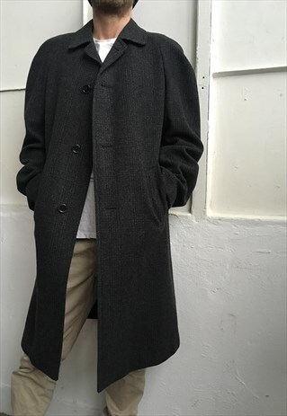 VINTAGE 80' CLASSIC UNIQUE WOOL UNISEX WINTER COAT