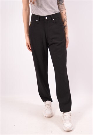 VINTAGE ARMANI TROUSERS BLACK