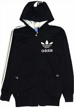 Vintage 90's Adidas Bomber Jacket Spellout Zip Up