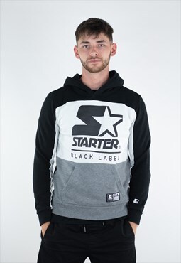 Vintage Starter Black Label big logo hoodie jumper pullover