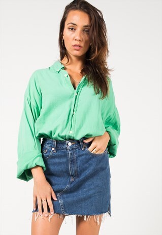 VINTAGE 80S CLASSIC POLO RALPH LAUREN SHIRT/ S4274