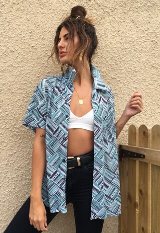 OVERSIZED RETRO 90S 80S VINTAGE UNISEX FESTIVAL SHIRT