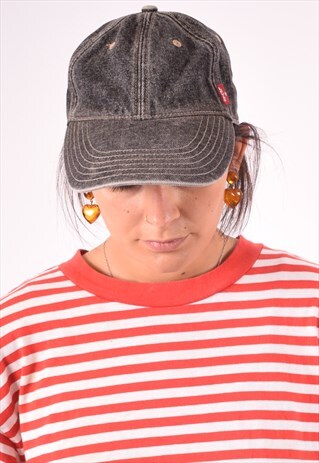 LEVI'S WOMENS VINTAGE CAP ONE SIZE GREY 90S
