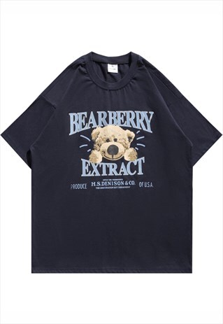 Kalodis cartoon bear print t-shirt