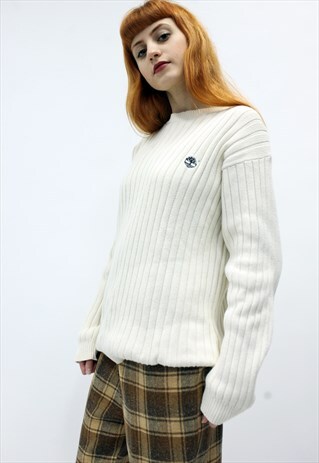 VINTAGE TIMBERLAND CREAM SWEATER