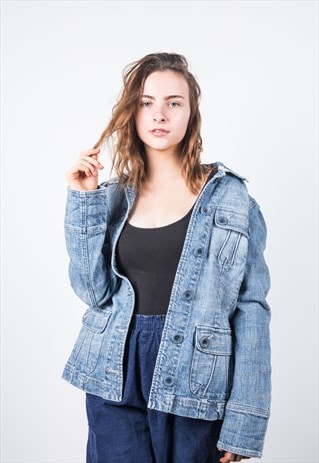 VINTAGE 1990S BLUE DENIM JACKET
