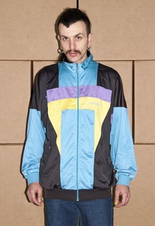 VINTAGE 90S ADIDAS SPORT TRACKSUIT TOP JACKET