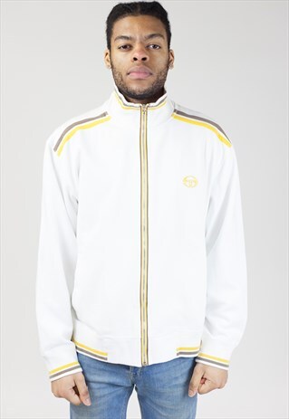VINTAGE SERGIO TACCHINI ZIP-UP 90'S SWEATSHIRT