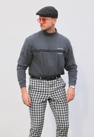 TOMMY HILFIGER USA ATHLETICS FUNNEL NECK SWEATSHIRT