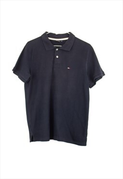 Vintage Tommy Hilfiger Polo Shirt in Black M