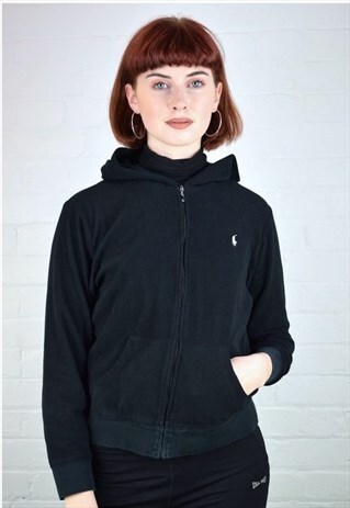 VINTAGE 90'S RALPH LAUREN MICROFIBER FLEECE JACKET