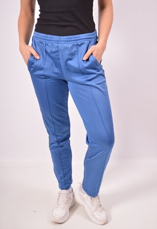 VINTAGE ASICS TRACKSUIT TROUSERS BLUE