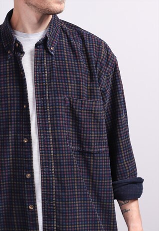VINTAGE CORDUROY CORD SHIRT