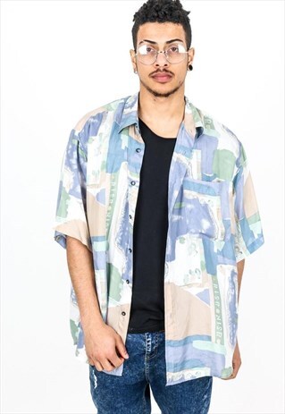 VINTAGE PATTERNED SHIRT S247