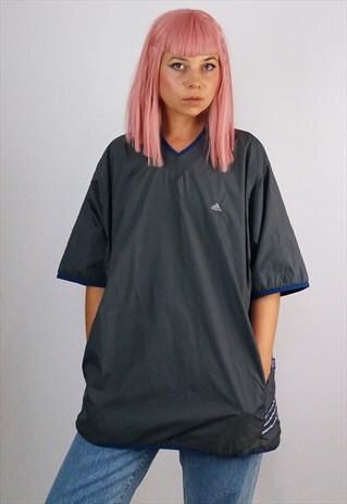 VINTAGE 90'S OVERSIZED UNISEX JUMPER / WINDBREAKER