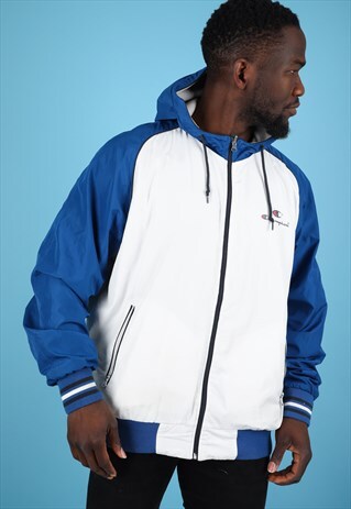 VINTAGE CHAMPION REVERSIBLE HOODIE NH31