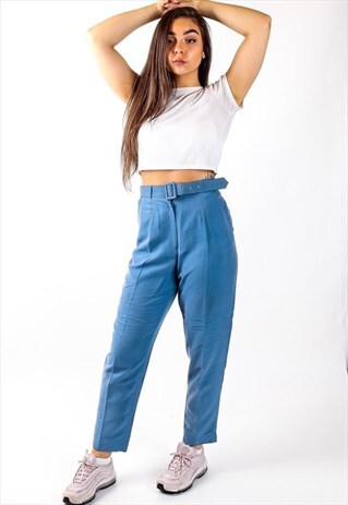 VINTAGE HIGH WAISTED TROUSERS TR36