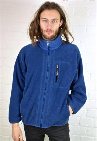 VINTAGE 90'S PATAGONIA ZIP UP FLEECE JACKET