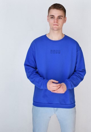 BLUE DOMINO SWEATSHIRT